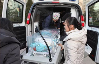 二连浩特市妇婴监护型护送